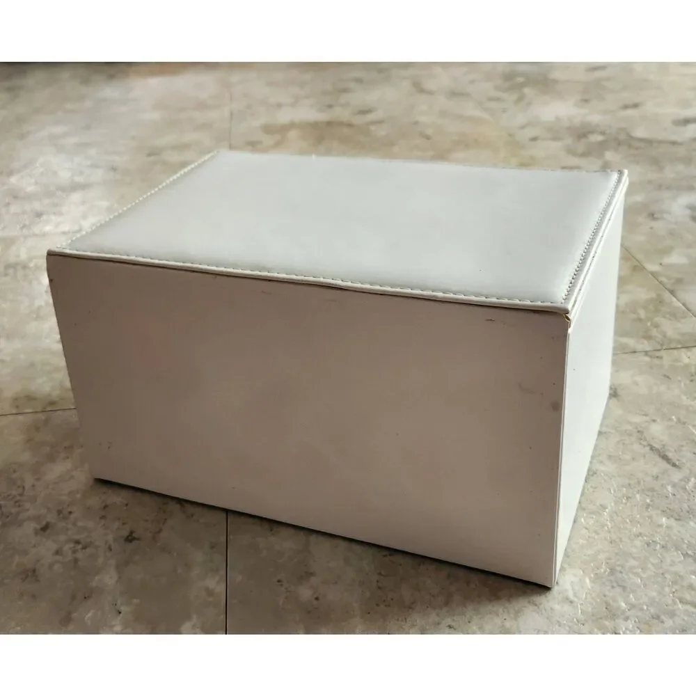 N4 Girls jewelry box to decorate 10X6x6 Drawer Mirror and Several Compartments